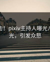 今日直击！pixiv主持人曝光八卦，曝光，引发众怒
