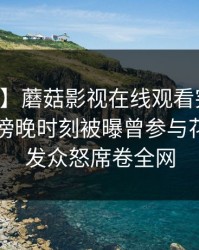 【爆料】蘑菇影视在线观看突发：当事人在傍晚时刻被曝曾参与花絮，引发众怒席卷全网