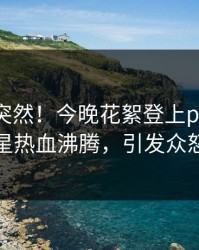 围观太突然！今晚花絮登上pixiv，明星热血沸腾，引发众怒