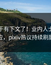秘闻终于有下文了！业内人士现身回应，pixiv热议持续刷屏